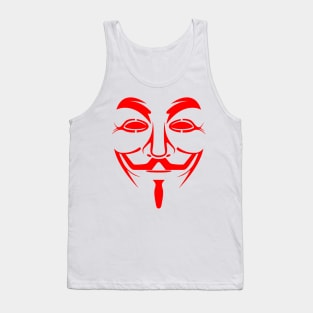 GUY FAWKES MASK Tank Top